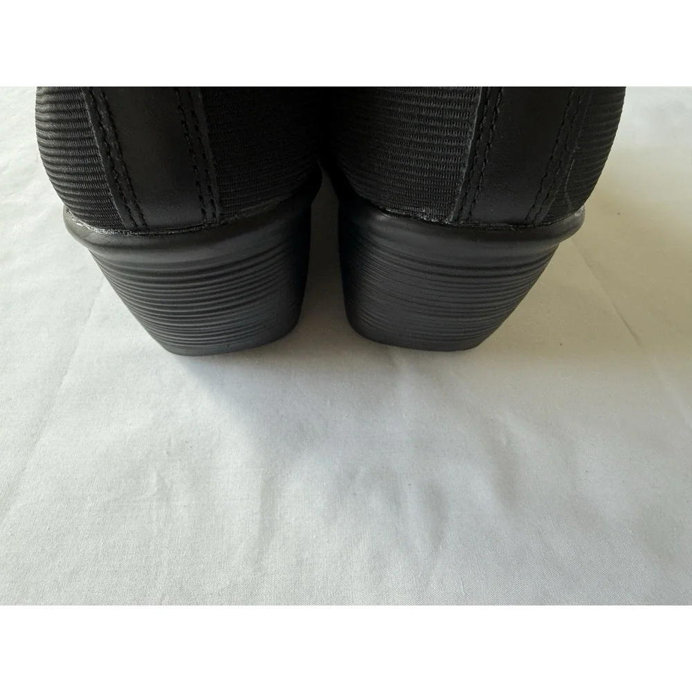Bernie Mev New York Maile Black Wedge Women's Shoes US Size 8 Comfort